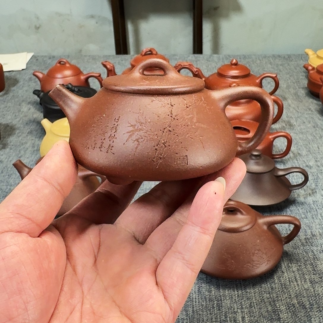 Y***y紫砂茶壶全手工紫砂壶平盖