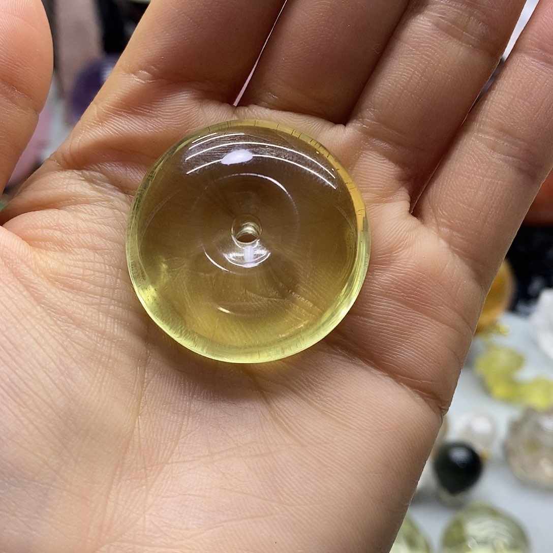 水晶摆件未镶嵌吊坠