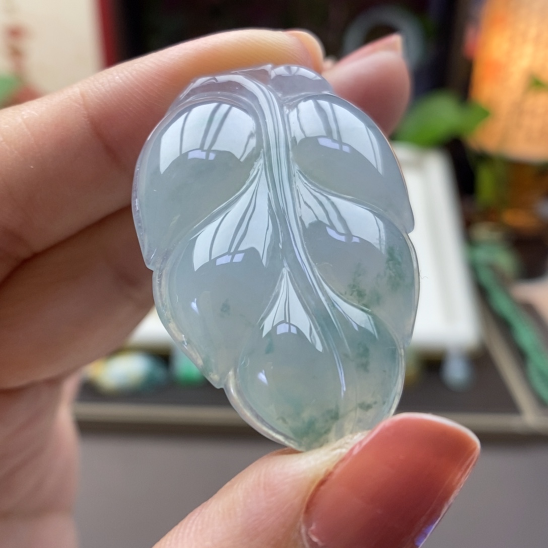 翡翠未镶嵌颈饰吊坠37