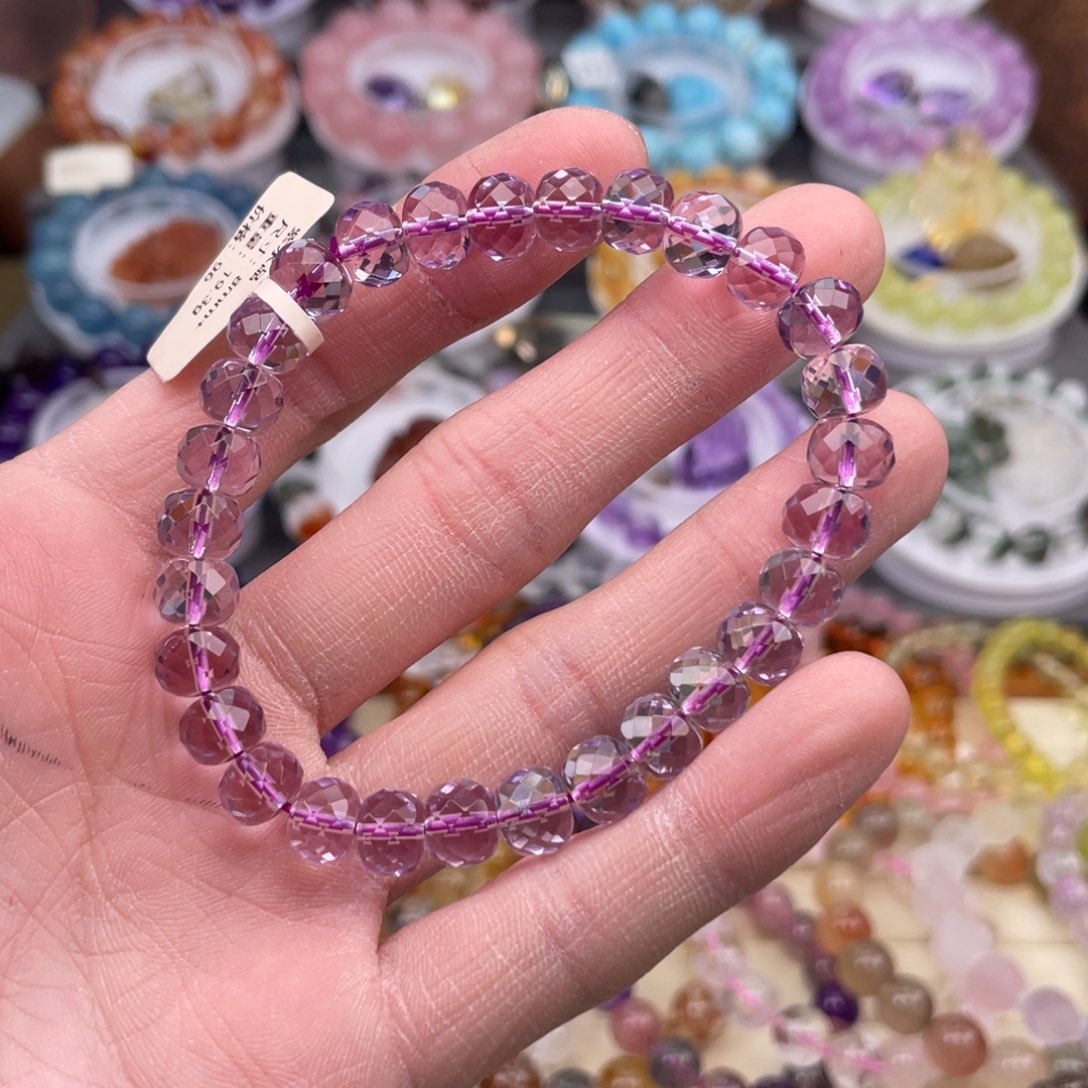 水晶手链未镶嵌天然