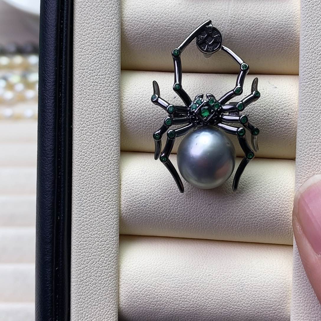 海水珍珠颈饰银S925镶嵌