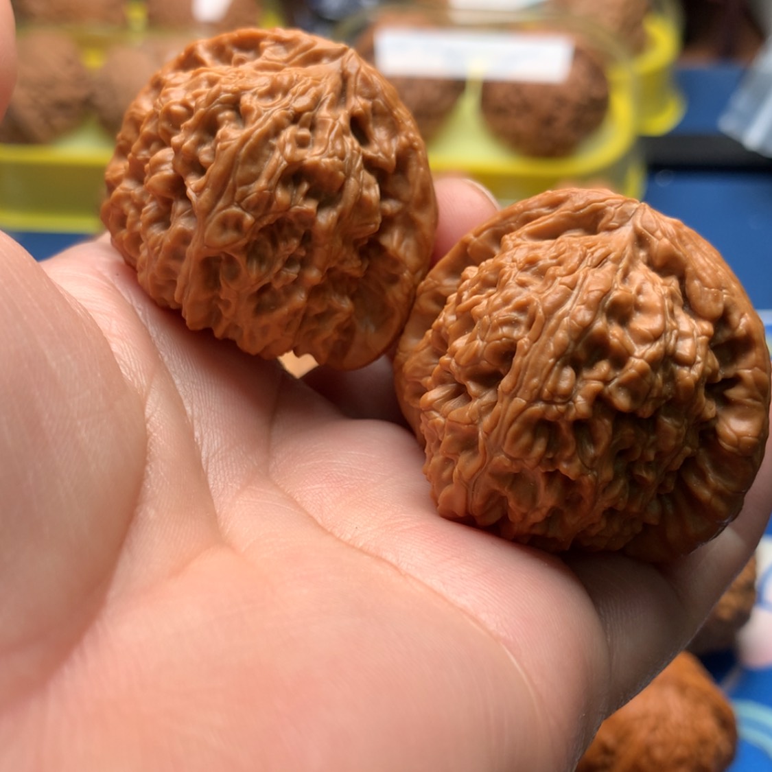 【闪购商品】文玩核桃吊坠白狮子40