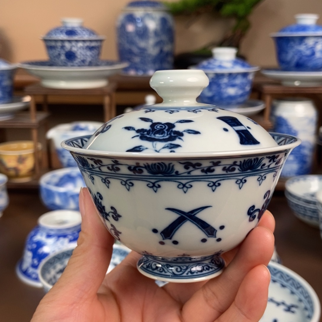 景德镇陶瓷手工手绘