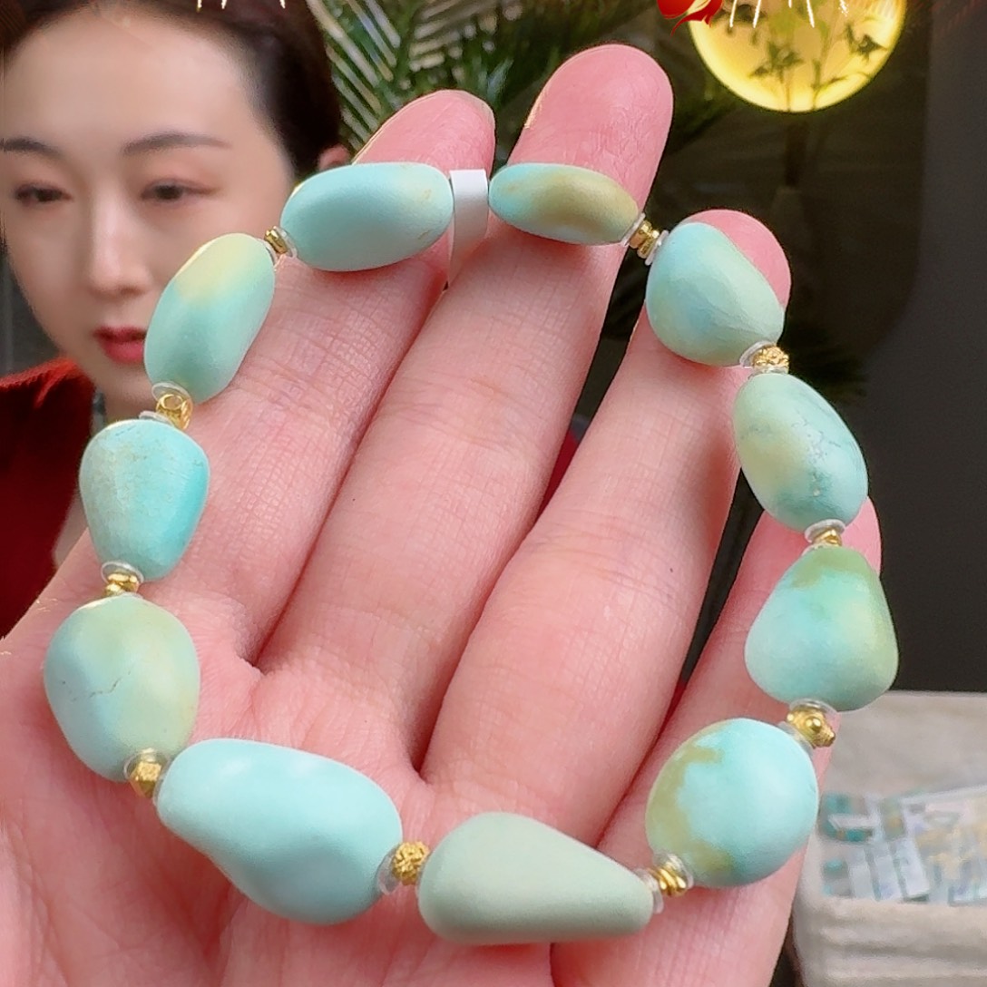 绿松石珠宝奇石未镶嵌