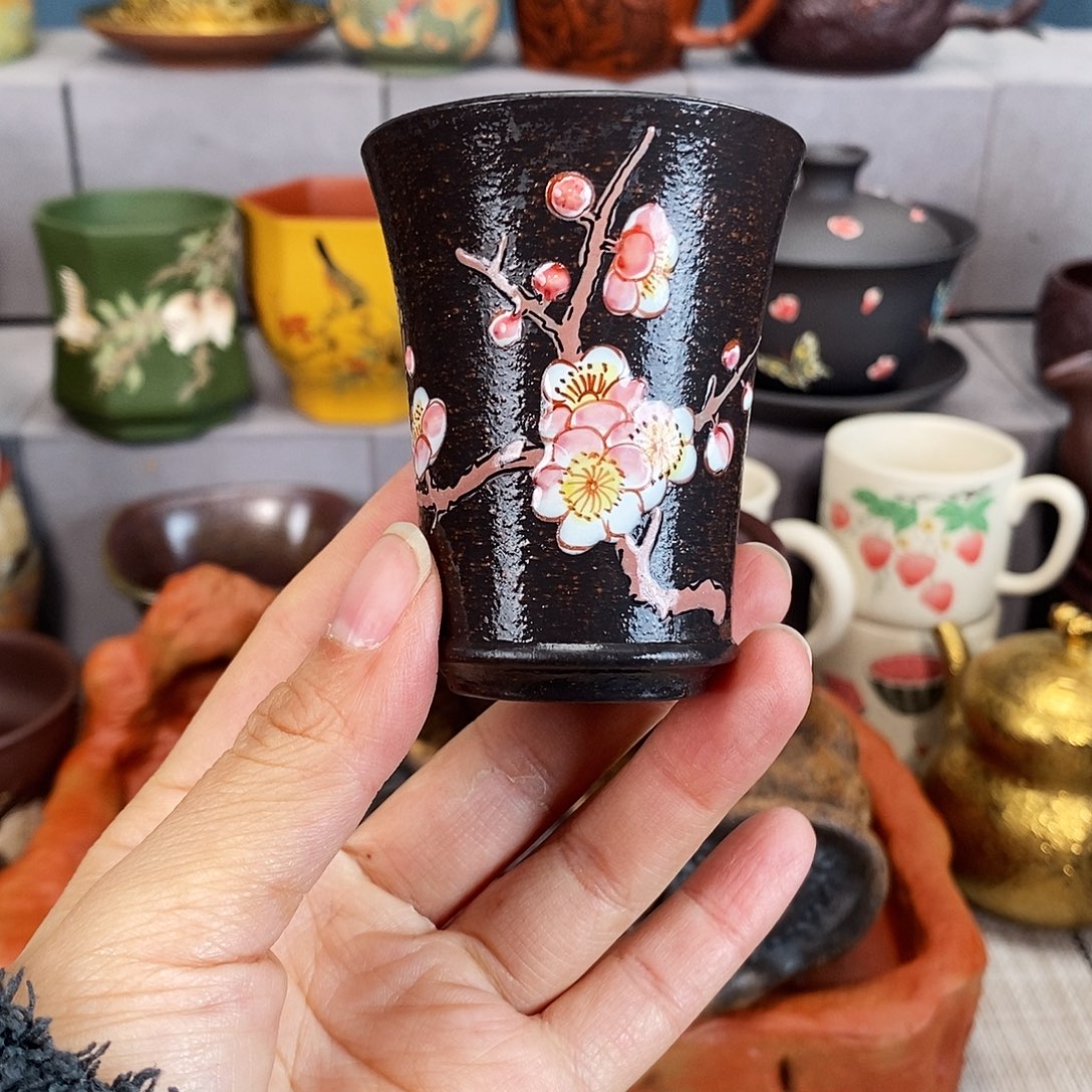 紫砂茶杯紫砂紫砂