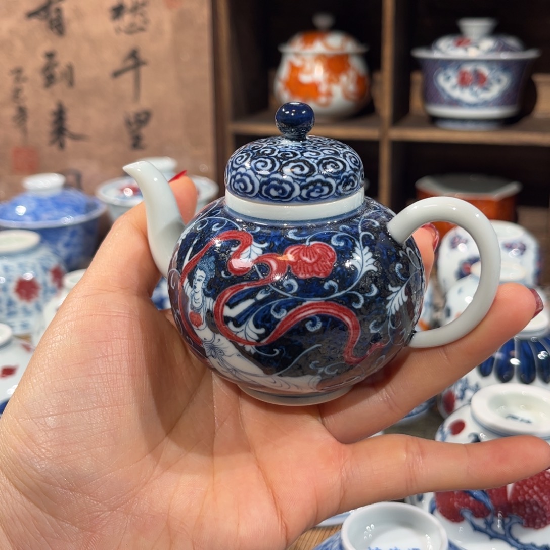 陶杯子景德镇陶瓷主人杯