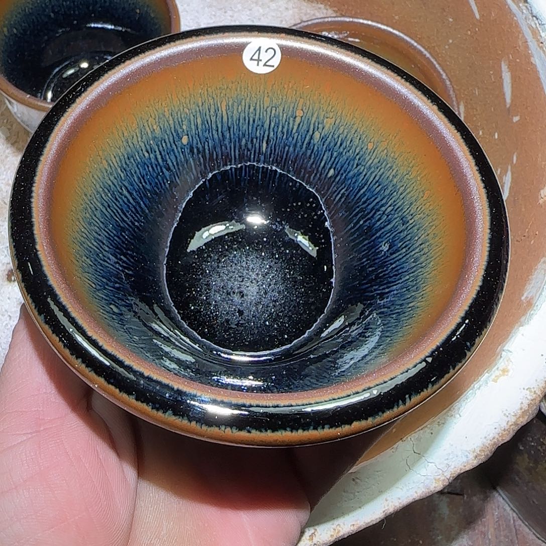 茶盏印春堂柴烧建盏