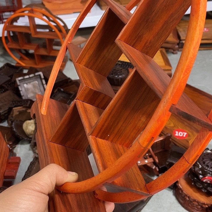 香榧木红木底座工艺品