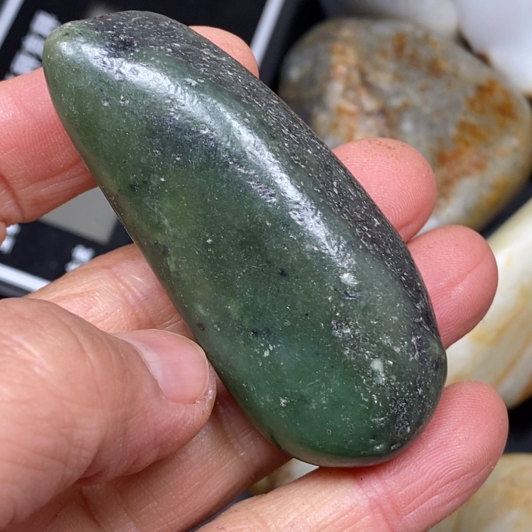 和田玉挂件银S925镀金镶嵌