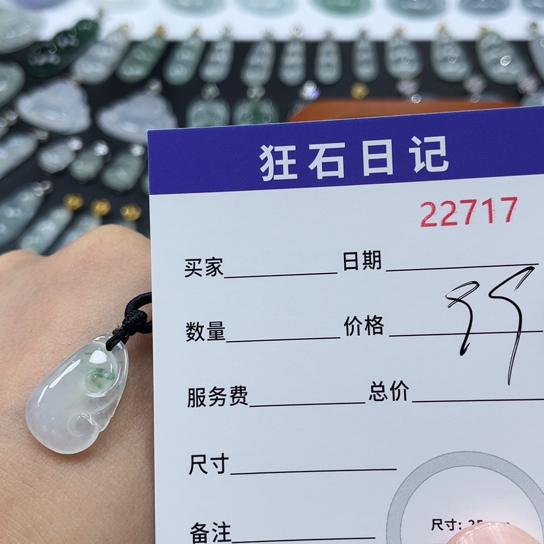 翡翠银S925镶嵌颈饰