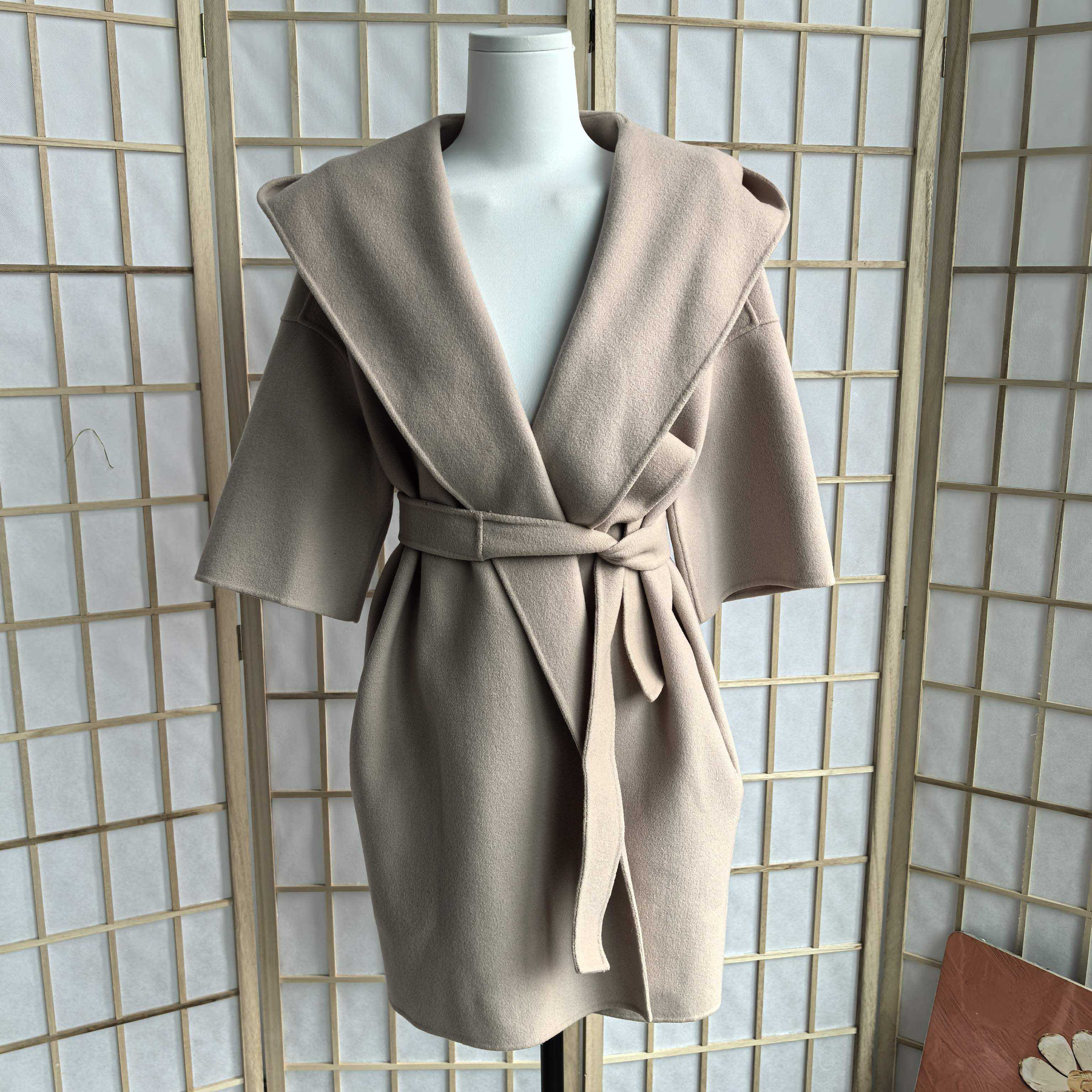 99新 MaxMara A10020 Maxmara 大衣36码 99新 落肩 胸围120衣长88