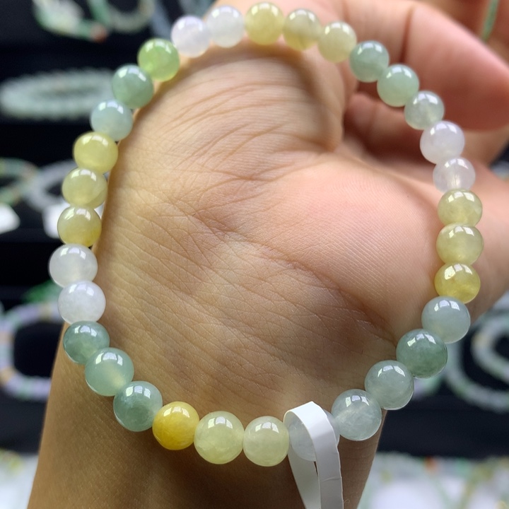 未镶嵌手串翡翠卡6