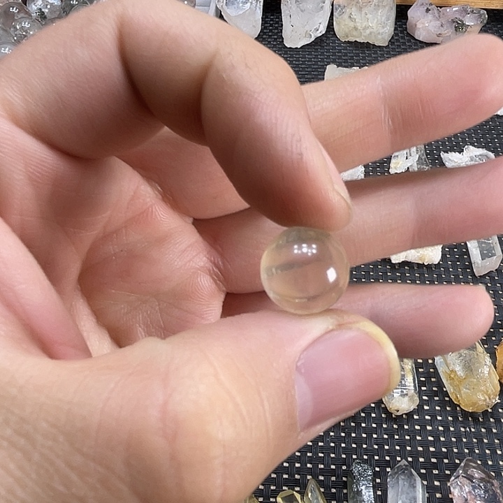 水晶珠宝半成品未镶嵌