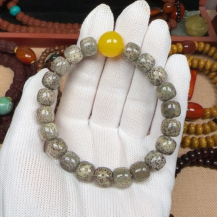 星月菩提手串星月菩提