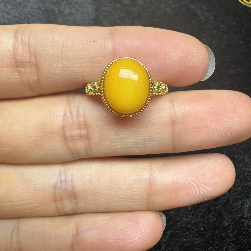 蜜蜡戒指-----F30