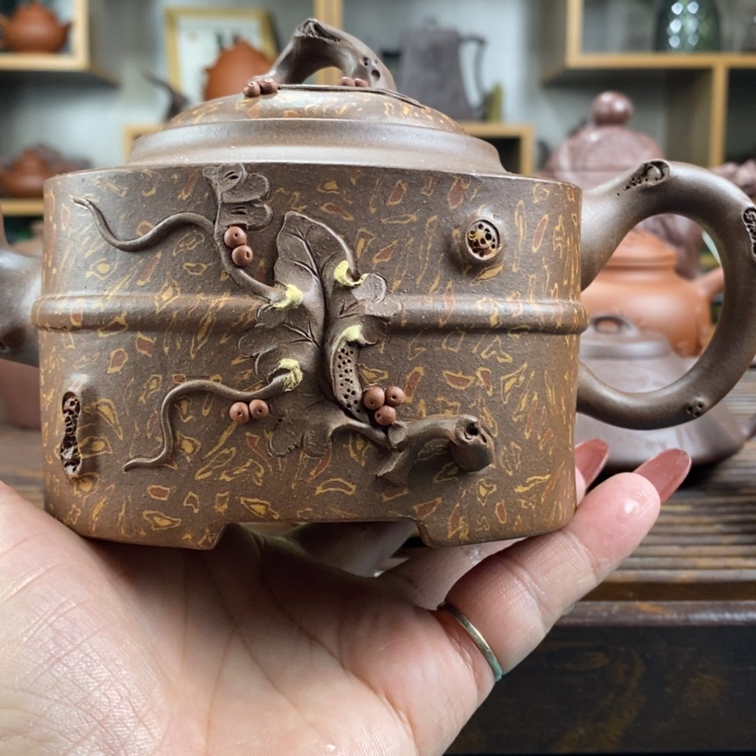 紫砂茶壶小*原矿紫砂壶