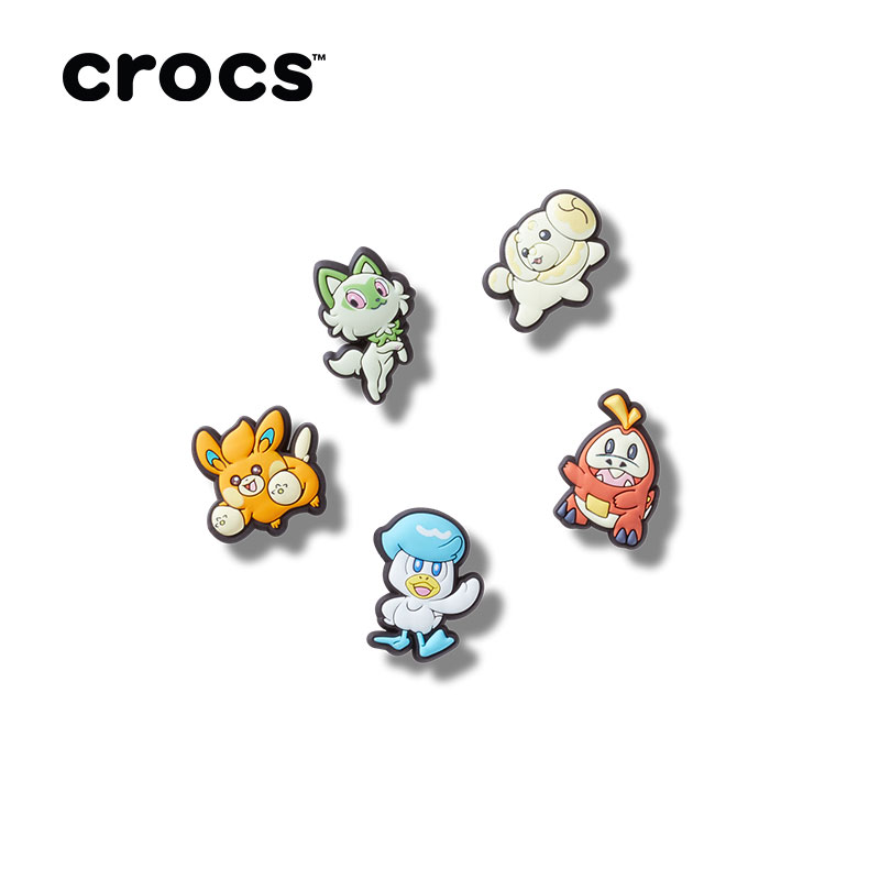 CROCS/卡骆驰【宝可梦联名】洞洞鞋花时尚百搭潮流个性官方DIY配件