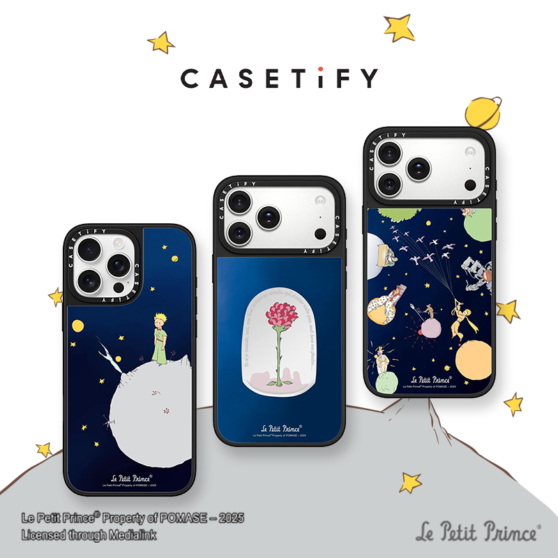 CASETiFY 小王子联名系列手机壳保护套防摔 适用苹果iPhone16/17