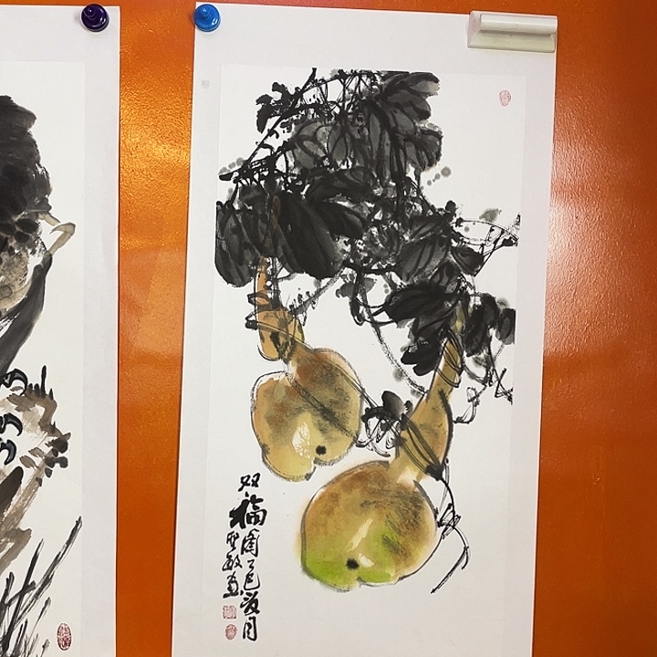 国画张圣敏先生纯手绘作品