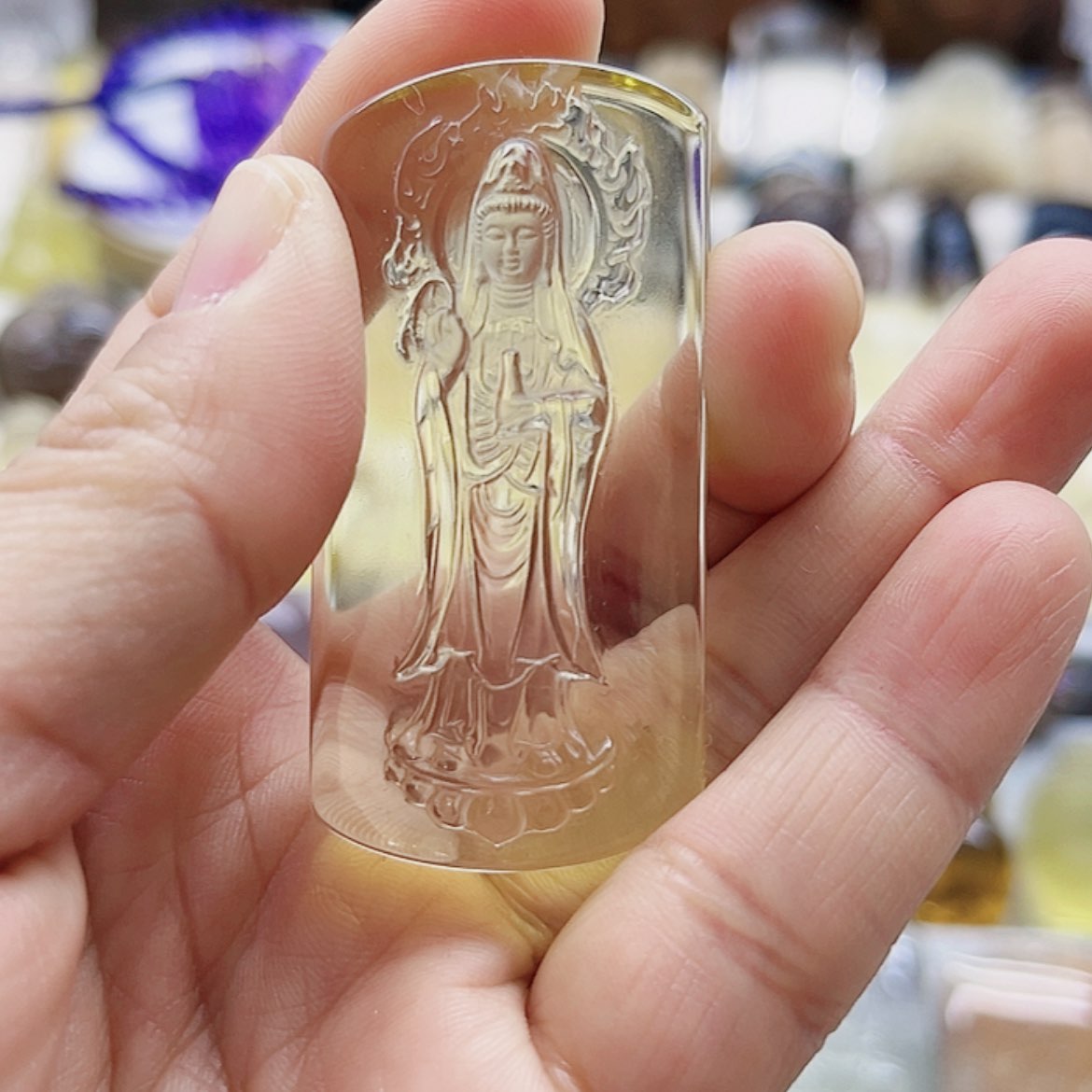 【闪购商品】水晶观音吊坠未镶嵌