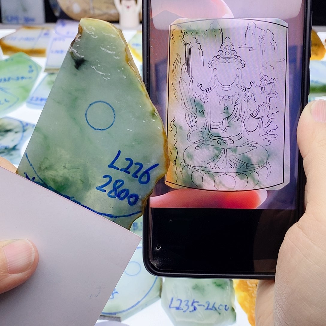 未镶嵌定制翡翠翡翠