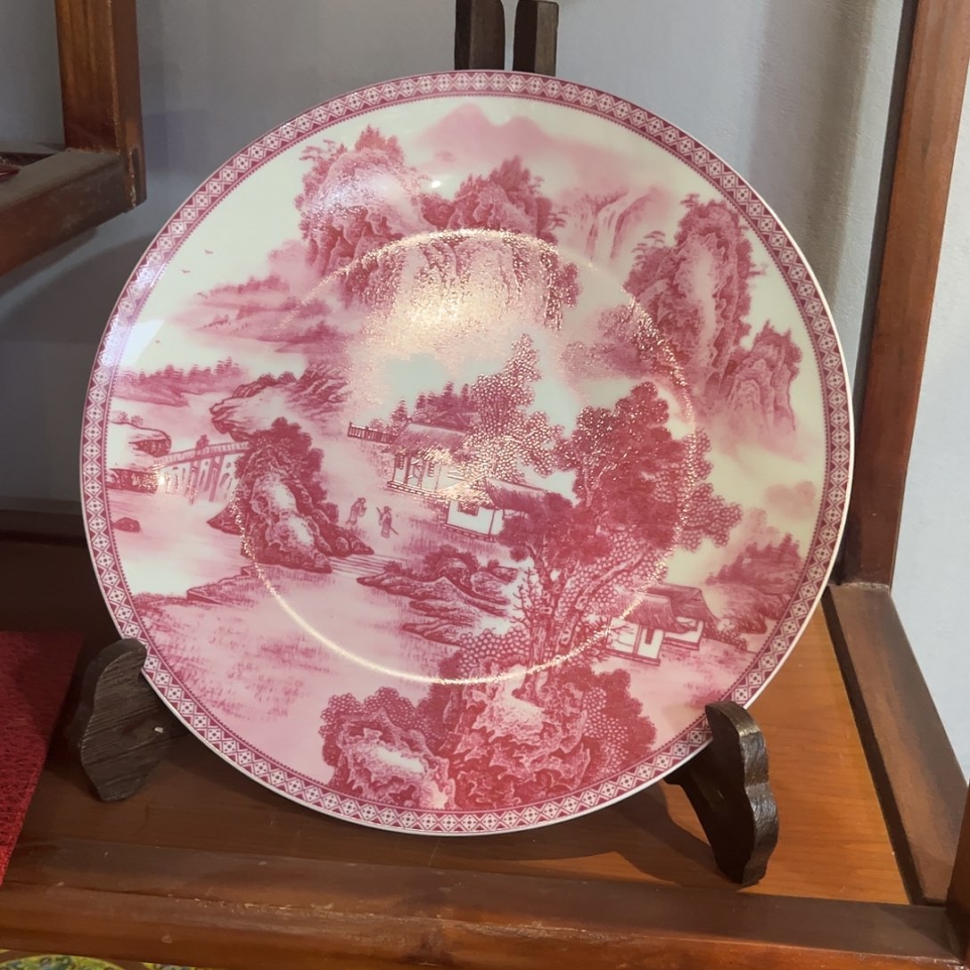 陶景德镇陶瓷盘子