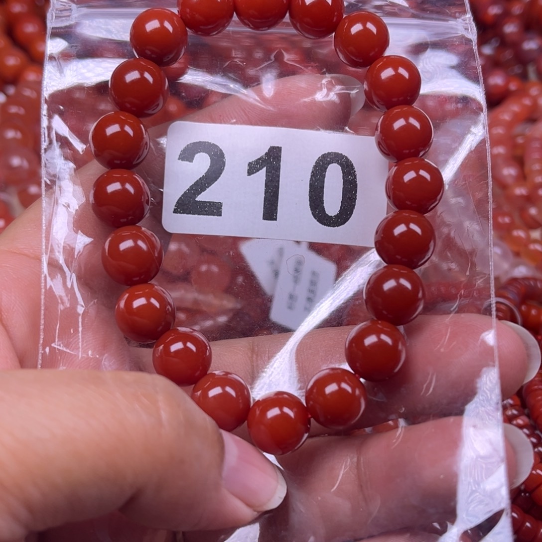 消***妮南红玛瑙未镶嵌手链