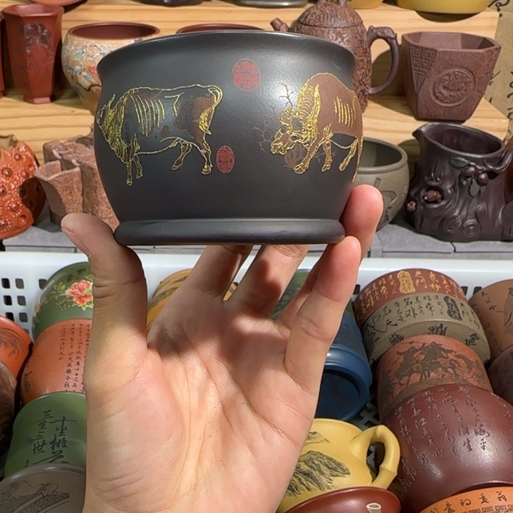 紫砂茶杯宜兴紫砂