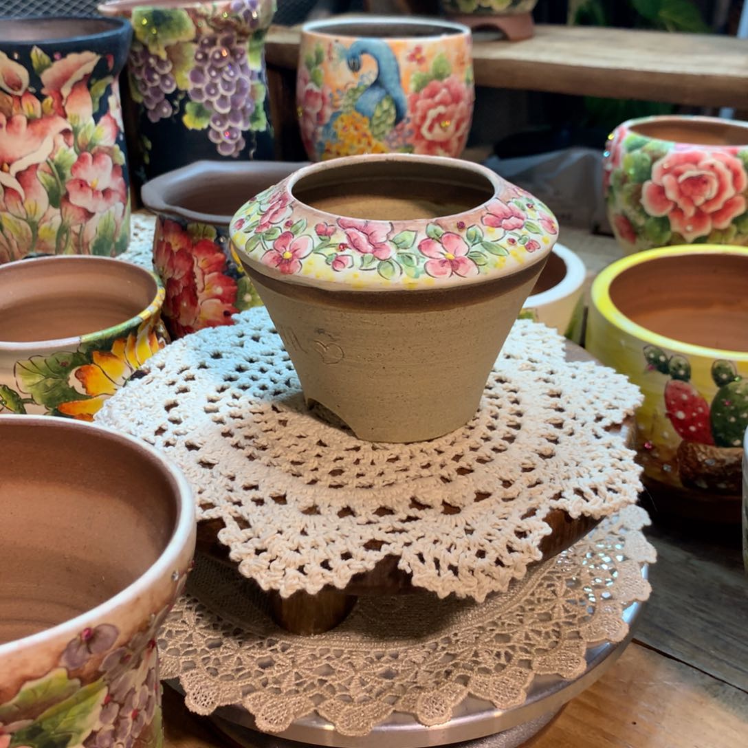 ?*日哥达翁多肉花盆