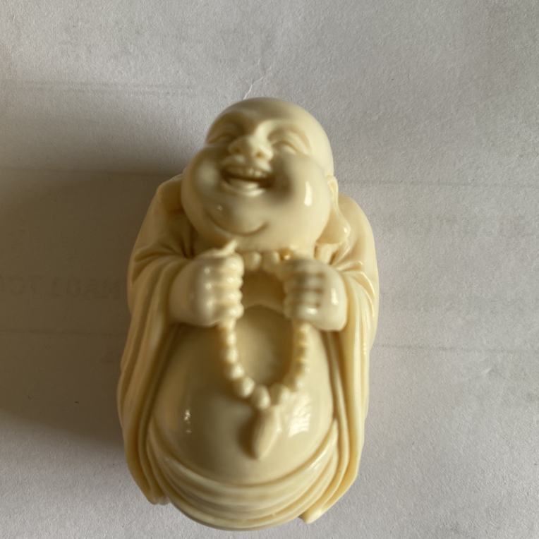 猛犸象牙弥勒手把件9910