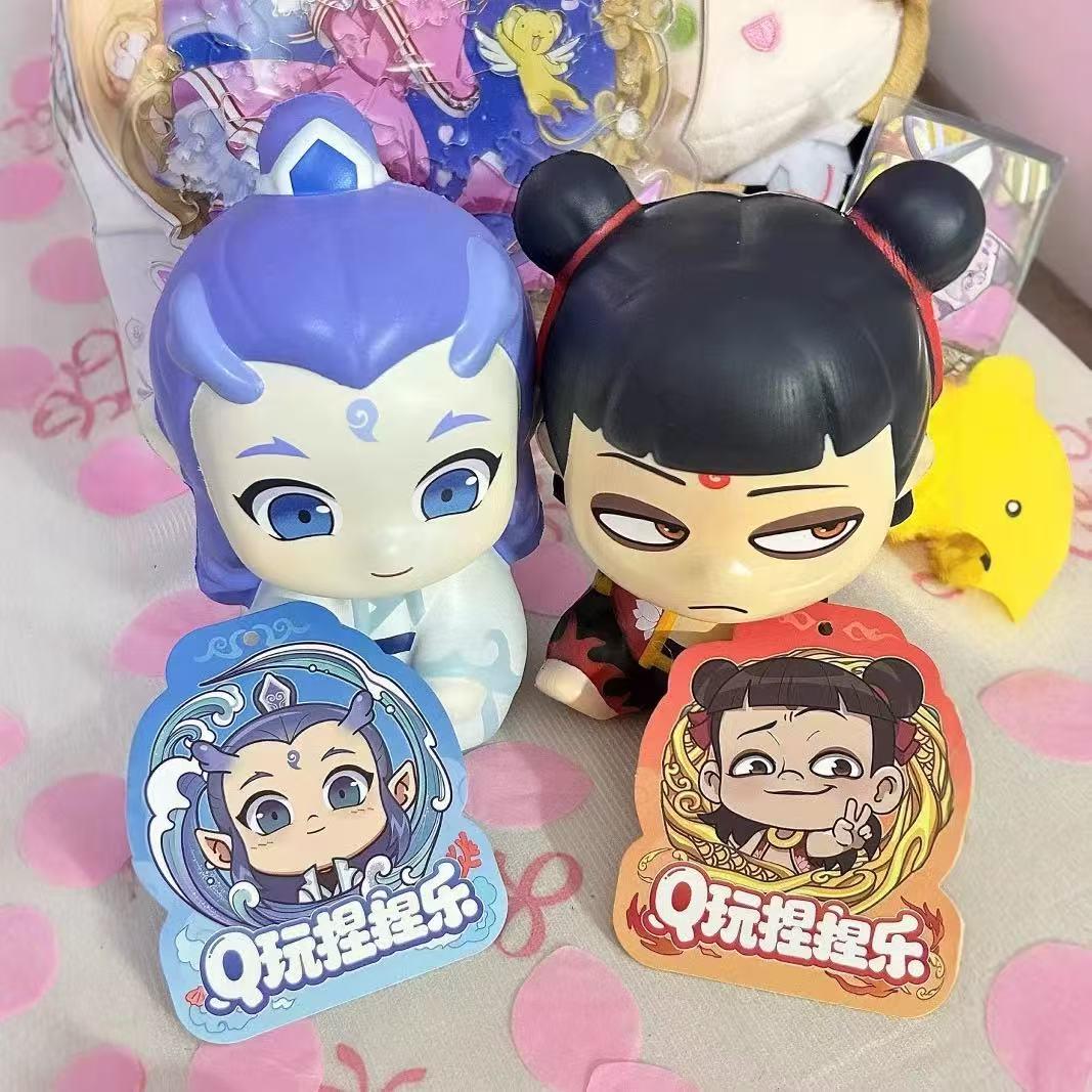 哪吒之魔童闹海2哪咤电影周边捏捏乐Q版封神摆件敖丙礼物解压玩具