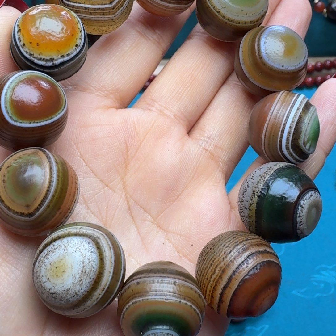 玛瑙/玉髓未镶嵌项链