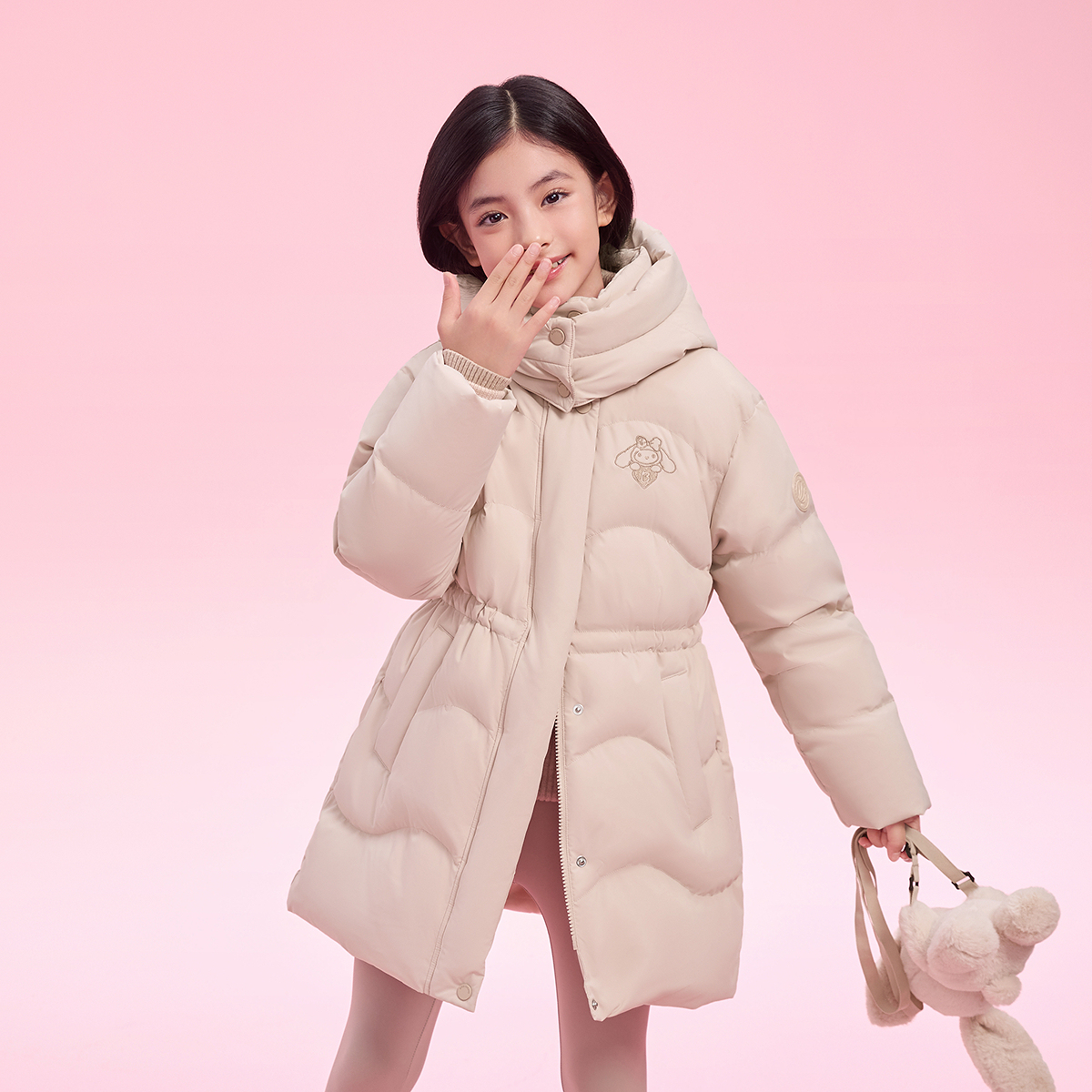【25新款】波司登儿童羽绒服女时尚潮流T250246318