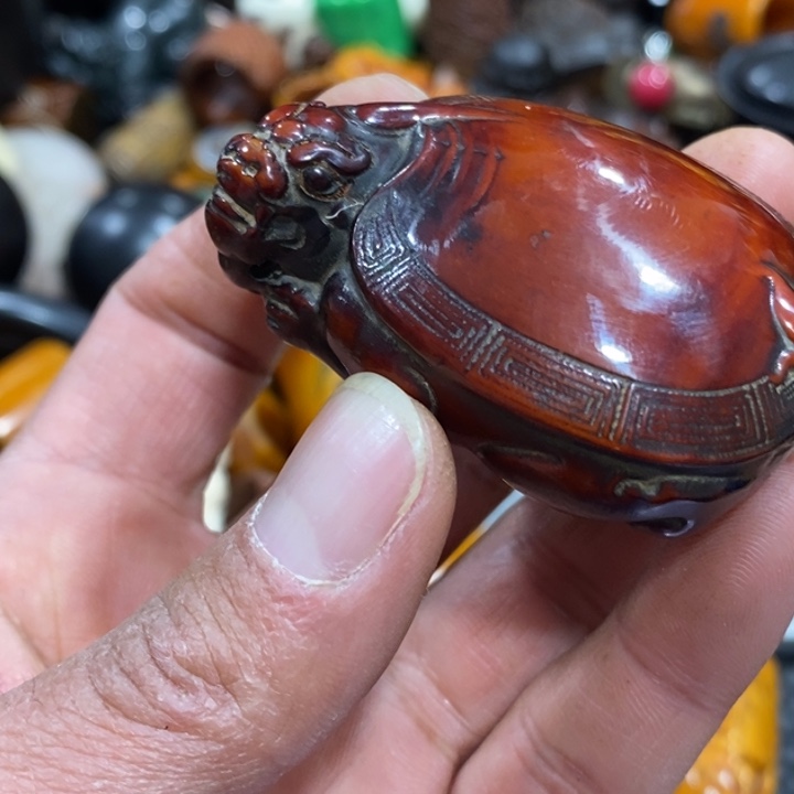 滴血莲花菩提吊坠