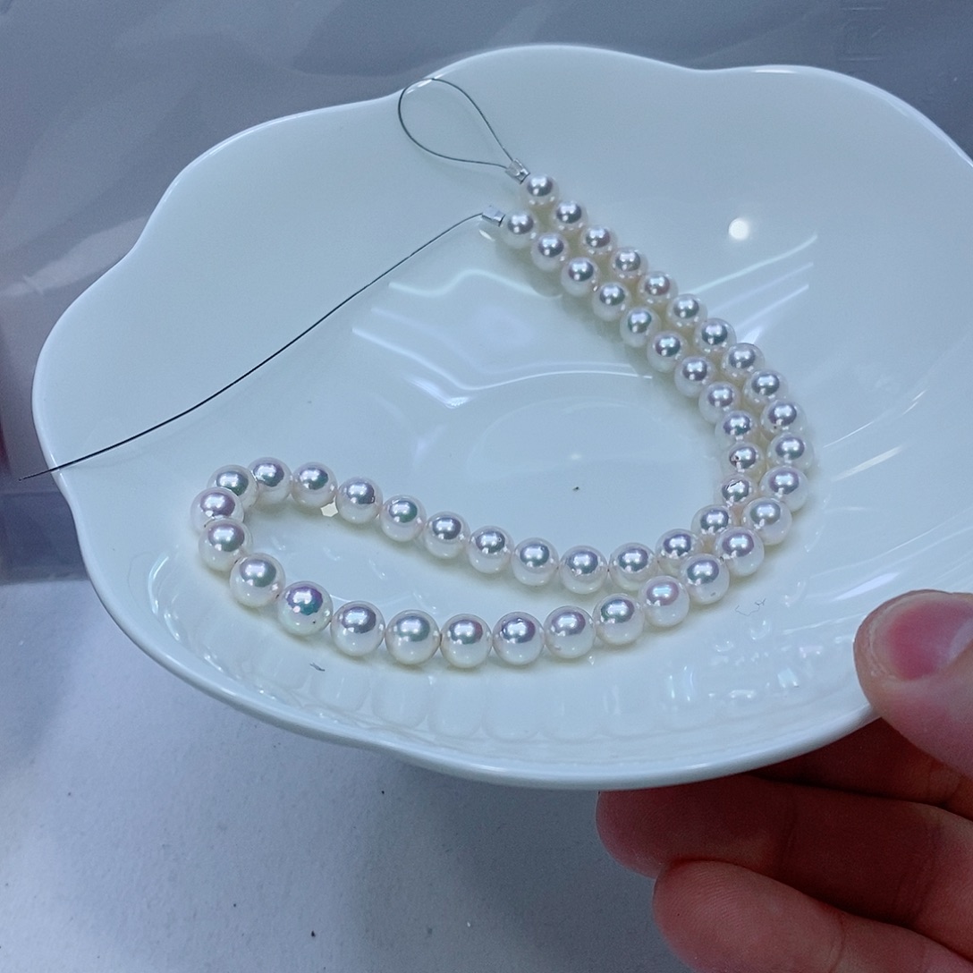 海水珍珠颈饰银S925镶嵌