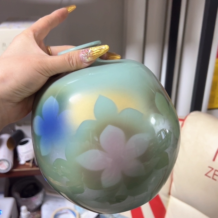 盖碗瓷器直播放漏了