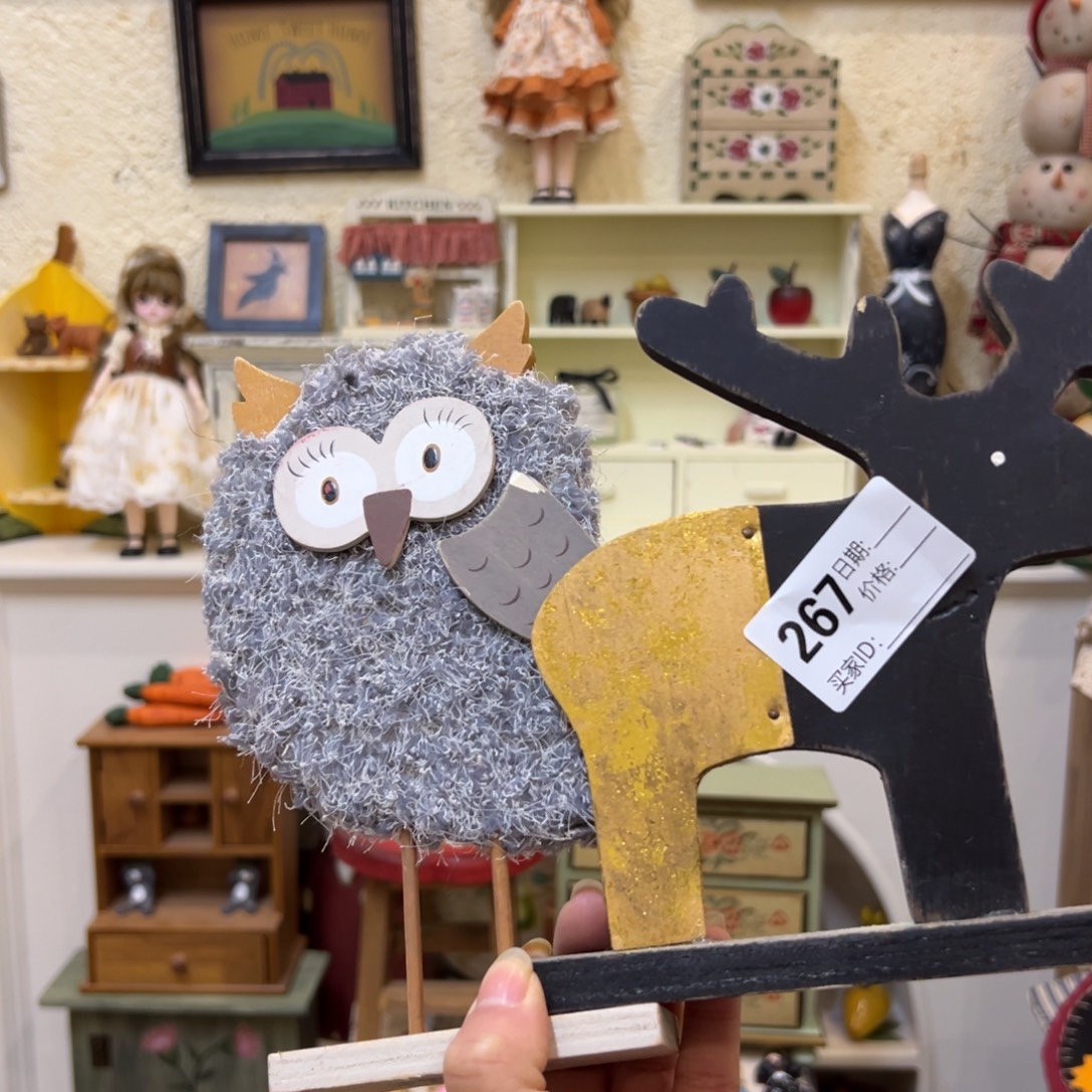 木清！外贸出口样品挂件摆件267