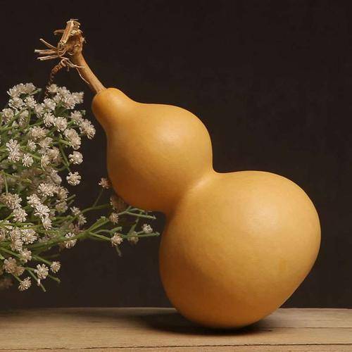 天然文玩葫芦手把件可盘玩带龙头适合家居摆件挂件