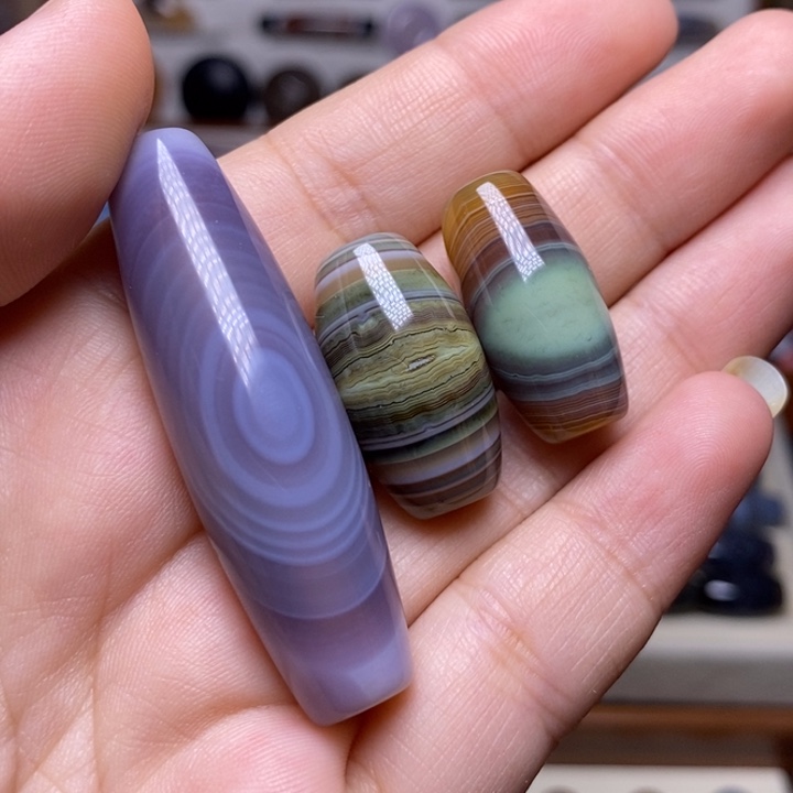 灵***儿玛瑙/玉髓未镶嵌颈饰