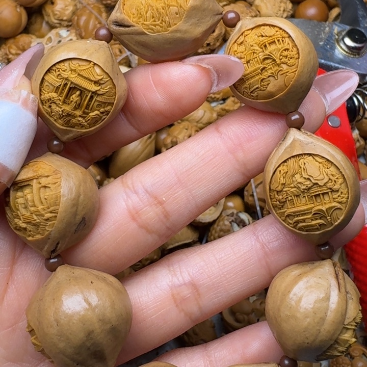 手串/手链橄榄核园林