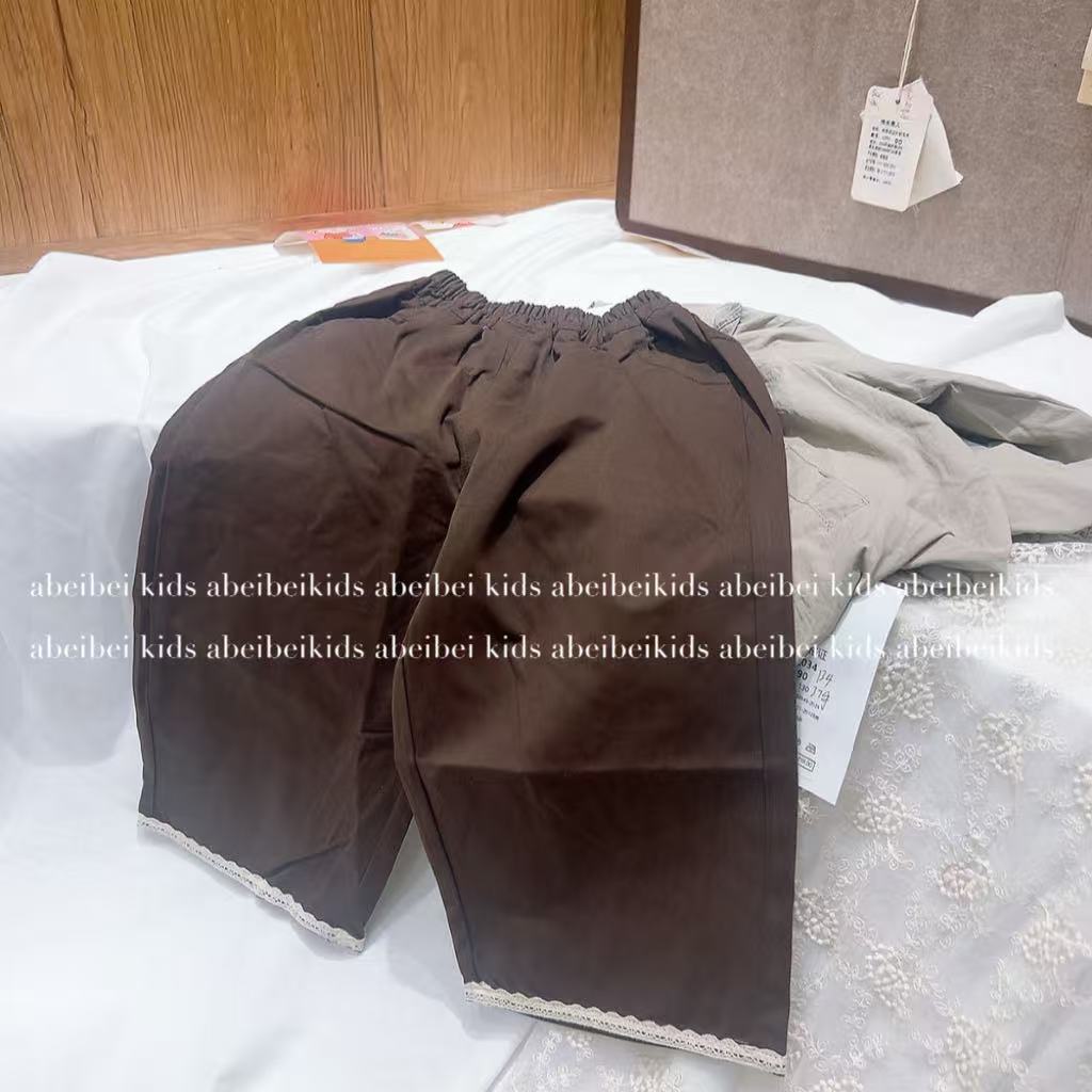 B3【非凡139花边弯刀裤】童装