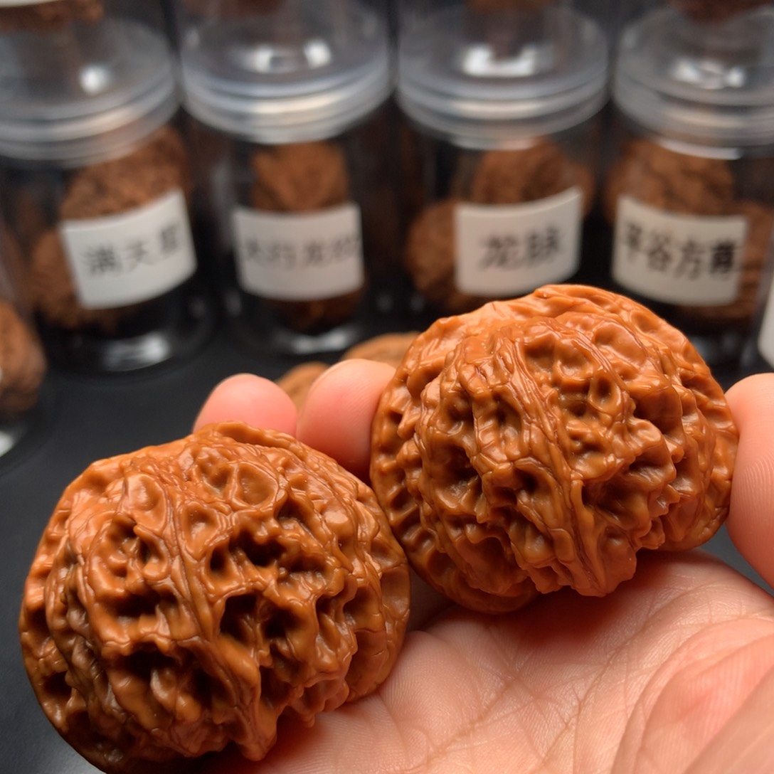 吊坠文玩核桃苹果园44.5