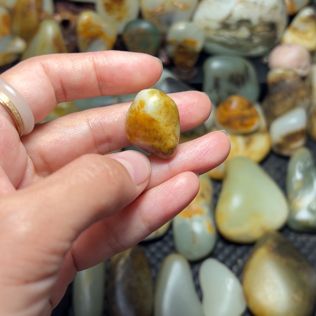 和田玉（青玉）69未镶嵌南**木