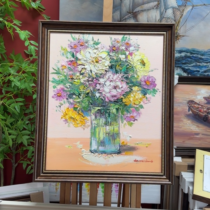 油画5868油画作品展作品