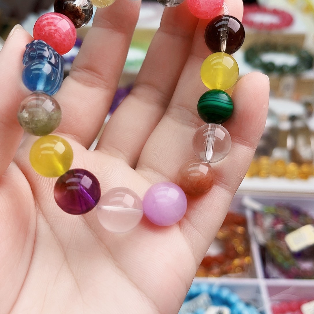 水晶手串未镶嵌裸石定制