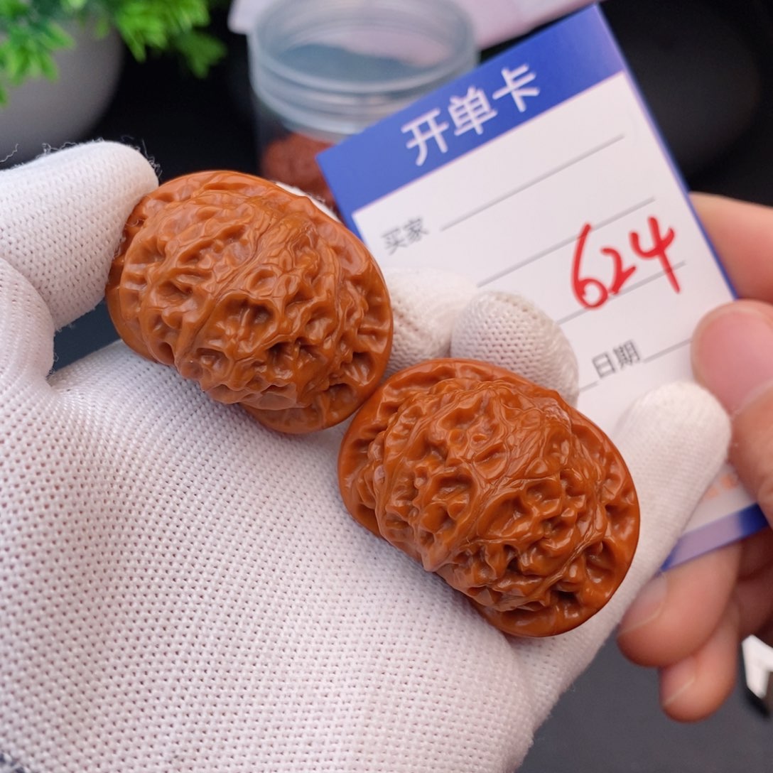 文玩核桃把件41宫灯624