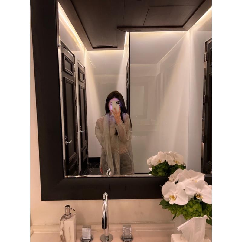 whoskongxx· 【干洗】舒适美学限定透感桑蚕丝绑带衬衣