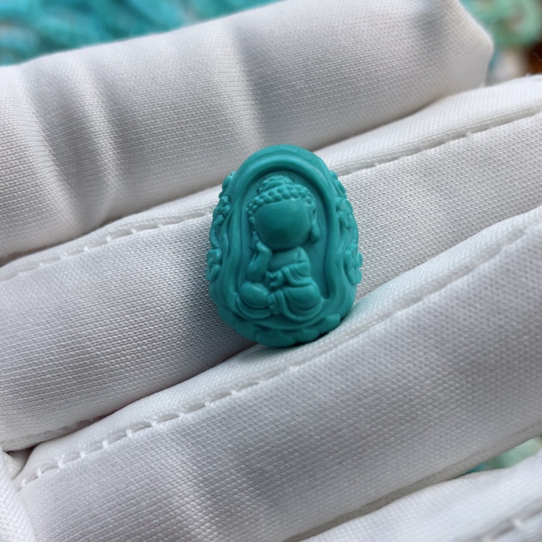 绿松石珠宝奇石未镶嵌