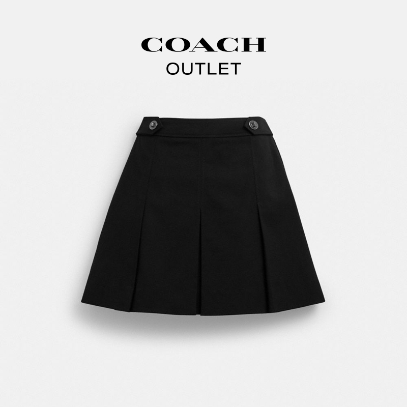 COACH/蔻驰奥莱  旋锁迷你半身裙