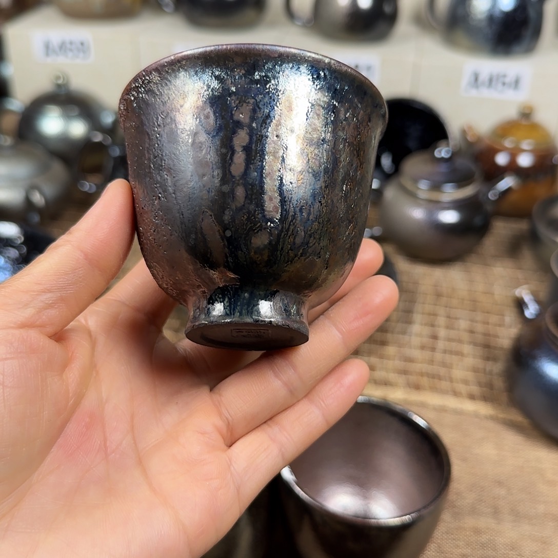 云南建水紫陶古法柴烧壶